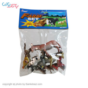فیگور حیوانات اهلی 10 عددی مدل farm set