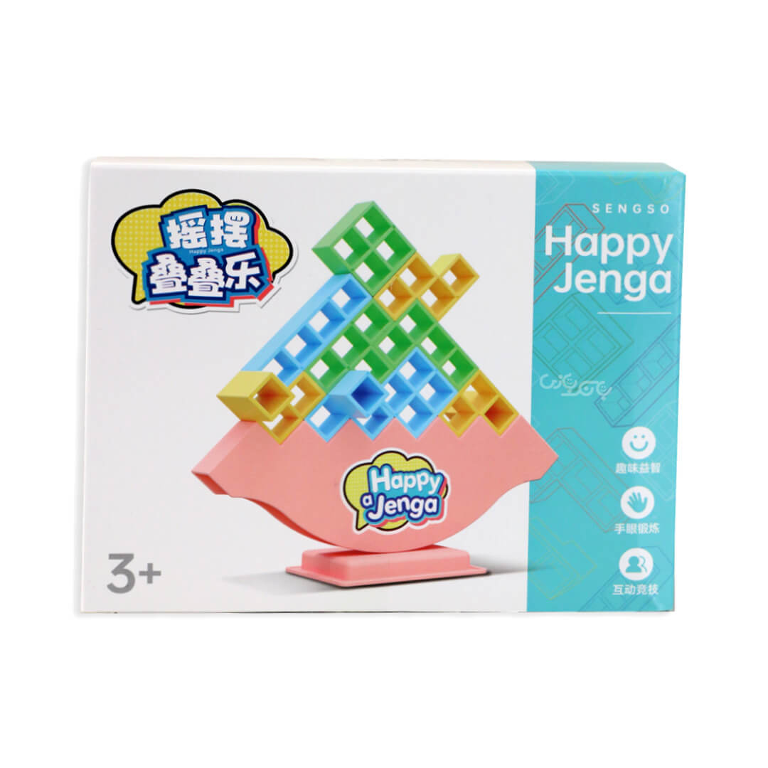 happy-jenga بازی فکری هپی جنگا شنگشو مدل تعادلی