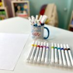 تصویر ماژیک قابل شستشو دوازده رنگ