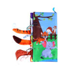 کتاب پارچه ای وارداتی طرح جنگل