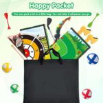 اقلام بازی ست ورزشی 5 در یک درون کیف همراهش