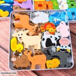کاتامینو چوبی جعبه فلزی طرح مزرعه